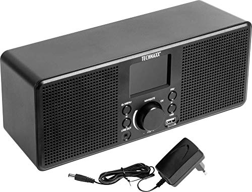 Technaxx Internet Stereo-Radio TX-153 - empfangen Sie Musik aus Aller Welt, 250 Lieblingssender speichern, 2x2W Stereo-Lautsprecher, USB-Anschluss, 2,4" TFT-Farbdisplay, Stereoklang, WLAN 80 m Technaxx Internet Stereo-Radio TX-153 - empfangen Sie Musik aus Aller Welt, 250 Lieblingssender speichern, 2x2W Stereo-Lautsprecher, USB-Anschluss, 2,4" TFT-Farbdisplay, Stereoklang, WLAN 80 m von technaxx