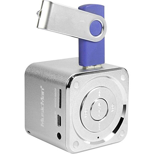 Technaxx Mini Musicman 3 W Tragbare Lautsprecher (1-Wege, 3 W, 150-18000 Hz, 4 Ohm, 10% verkabelt) von technaxx
