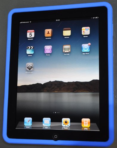 Technaxx Silikonhülle für Apple iPad blau von technaxx