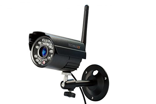 Technaxx Zusatzkamera für TX-28 Easy Überwachung Kamera Set inkl. CMOS Sensor & PIR Bewegungssensor, 1 Stück (1er Pack) von technaxx