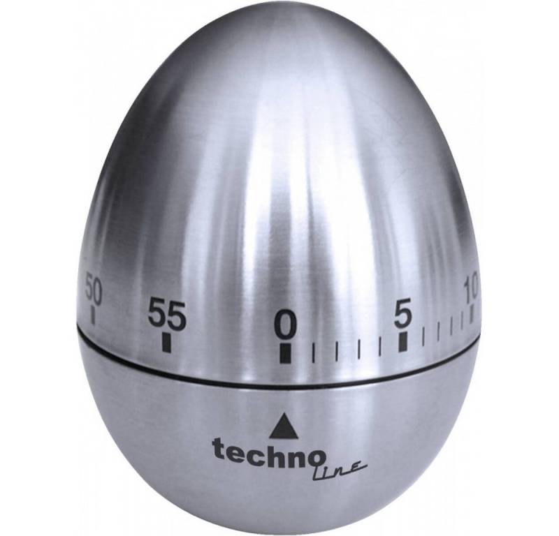 technoline Technoline KZW II Metall Kurzzeitwecker Elektro-Kabel, Robustes Metallgehäuse von technoline