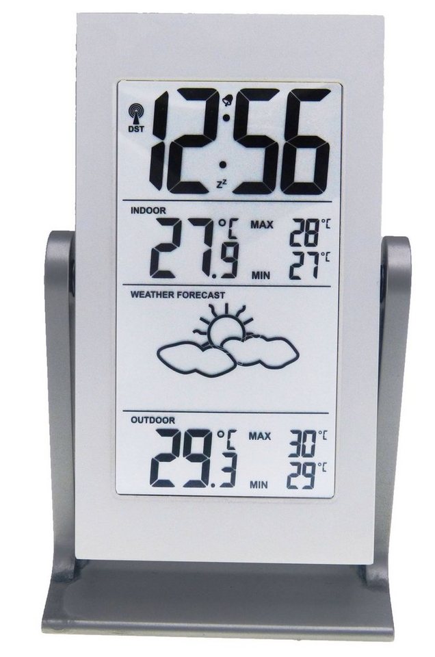 technoline WS 9135 Wetterstation (inklusive Außensender, mit schwenkbarer Anzeige) von technoline