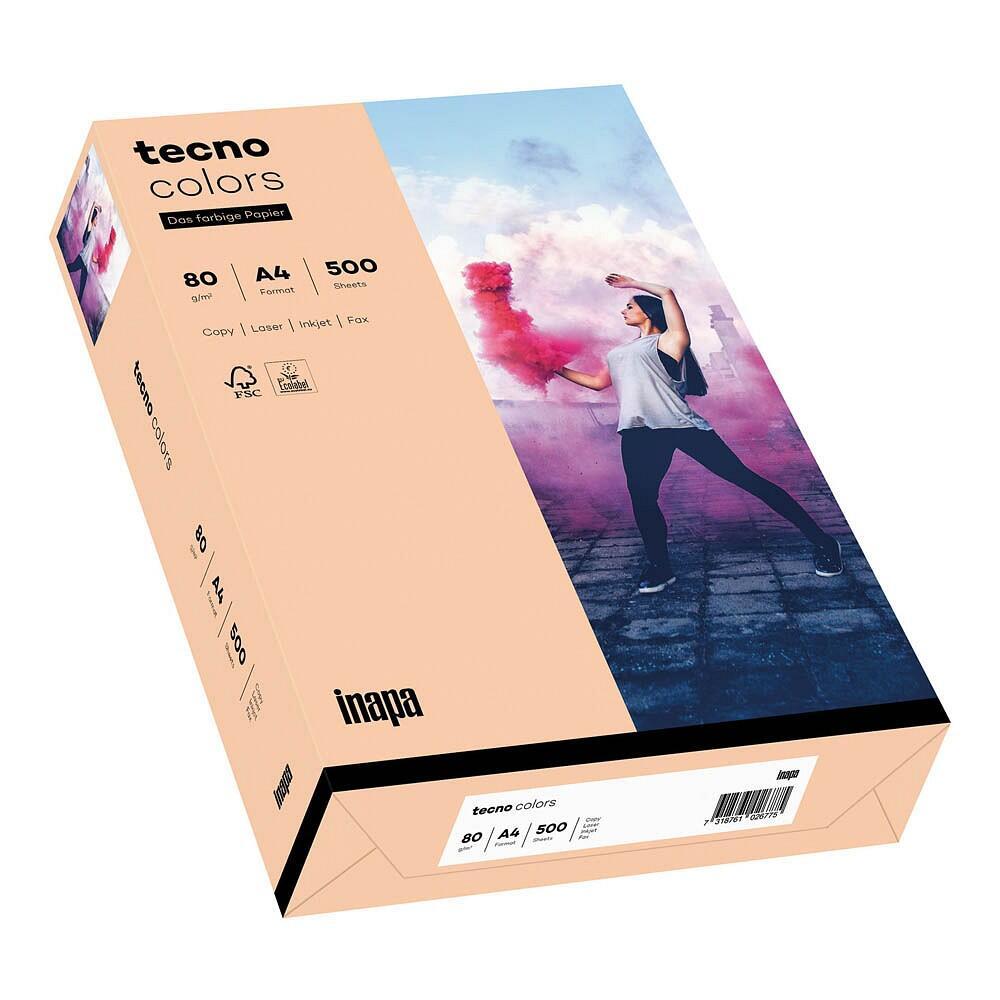 tecno Kopierpapier colors lachs DIN A4 80 g/qm - 500 Blatt tecno Kopierpapier colors lachs DIN A4 80 g/qm - 500 Blatt von tecno