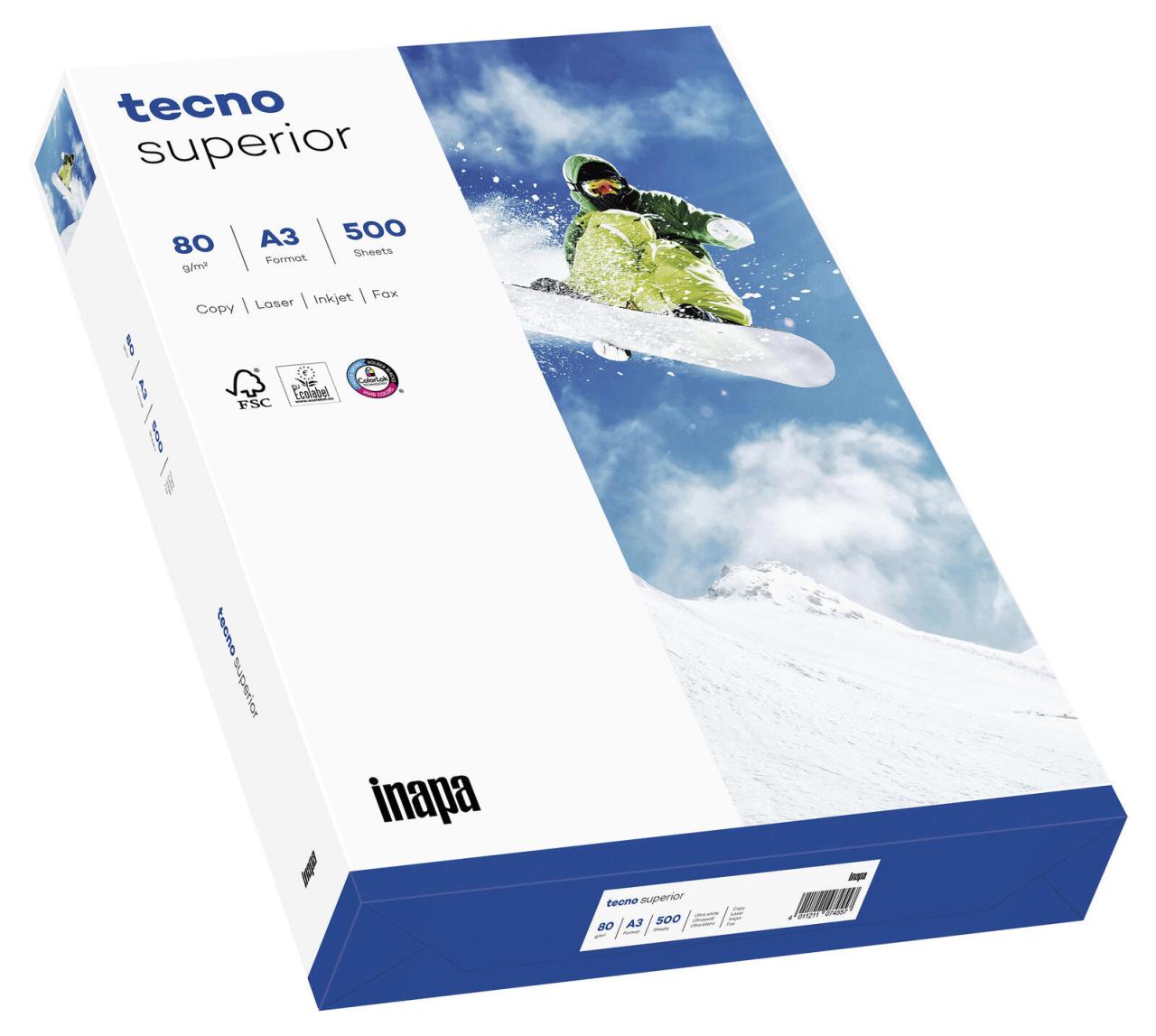 tecno Kopierpapier DIN A3 80 g/m² tecno Kopierpapier DIN A3 80 g/m² von tecno