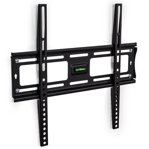 tectake® 400875 Universal TV Wandhalterung, VESA max. 400x400, passend für 58 cm (23 Zoll) bis 140 cm (55 Zoll), belastbar bis 100 kg, schwarz von tectake