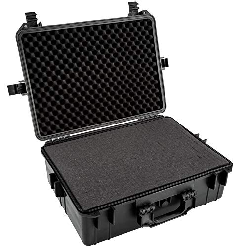 tectake 402412 Kamerakoffer Universalkoffer Schutzhülle wasserdicht (LxBxH): 56 x 42 x 21 cm von tectake