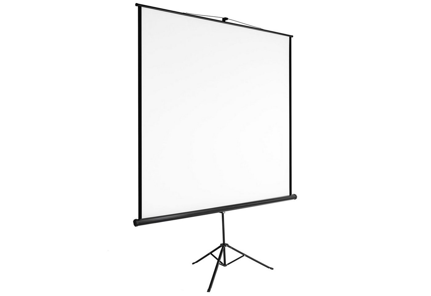 tectake Beamer Leinwand Stativ Deckeneinbauleinwand von tectake