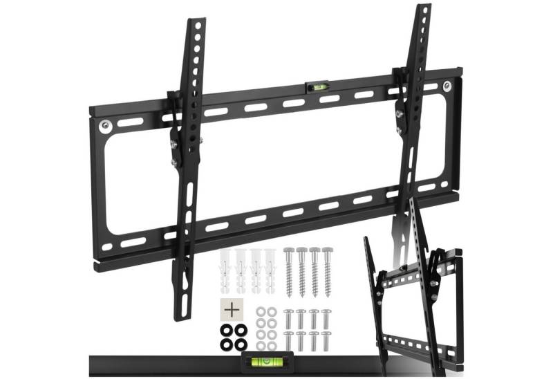 tectake TV-Wandhalterung TV Wandhalterung, (mit Montagematerial, für 32 - 100 Zoll (81 - 254 cm) von tectake