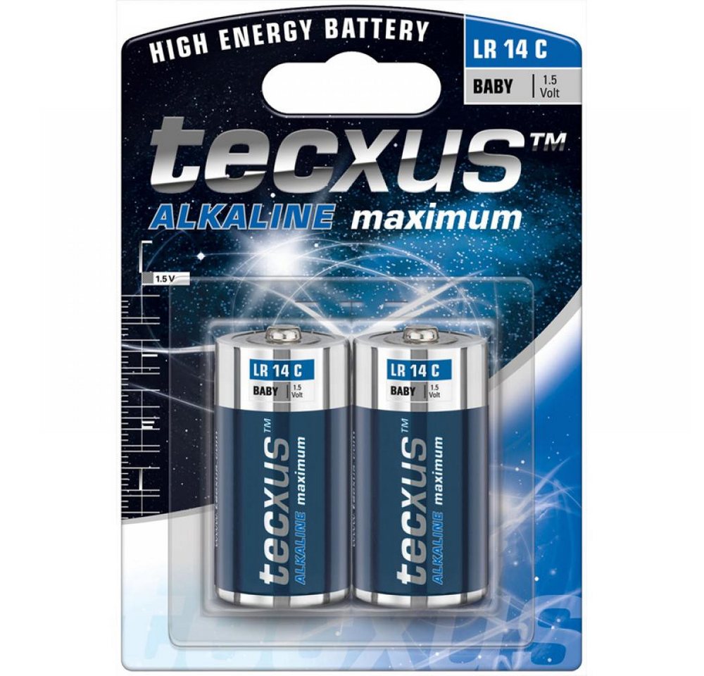 tecxus tecxus Batterien Alkaline Baby C Batterie tecxus tecxus Batterien Alkaline Baby C Batterie von tecxus