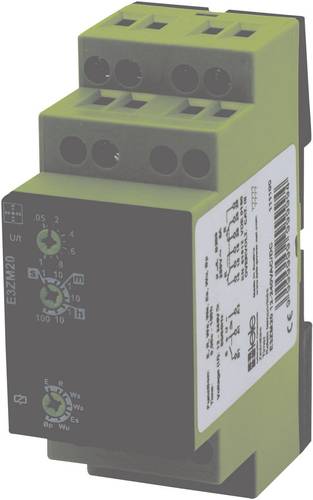Tele 111100 E3ZM20 12-240V AC/DC Zeitrelais Multifunktional 1 St. 2 Wechsler von tele