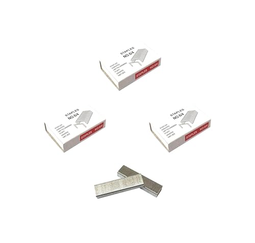 TEMPO DI SALDI Packung mit 3000 Stecknadeln Größe 6/4 aus robustem Stahl für Heftgeräte von tempo di saldi
