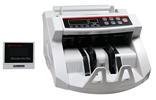 TEMPO DI SALDI Professioneller Banknotenzähler mit Falschgelddetektor und LED-Display von tempo di saldi