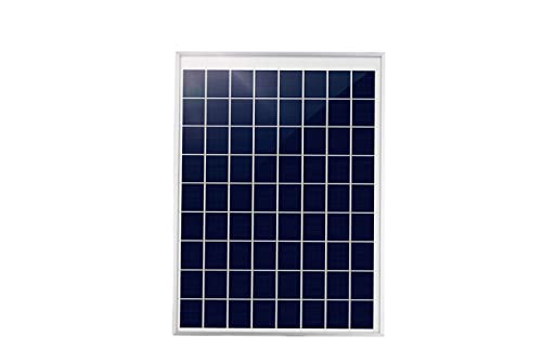 TEMPO DI SALDI Solarpanel Photovoltaik Monokristallin 20 W 21 V mit Krokodilzange von tempo di saldi