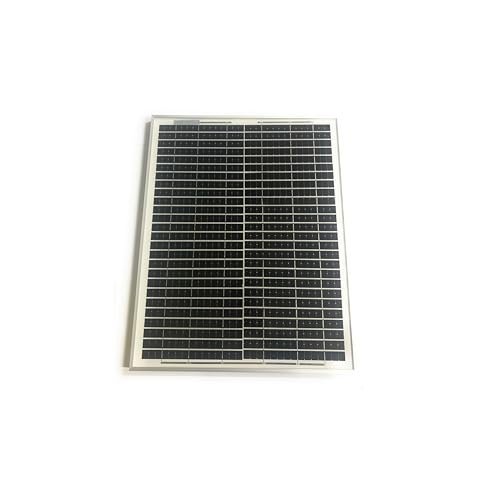 Tempo di Saldi Photovoltaisches Solarpanel, 20 W, 21 V, mit Krokodilzange von tempo di saldi