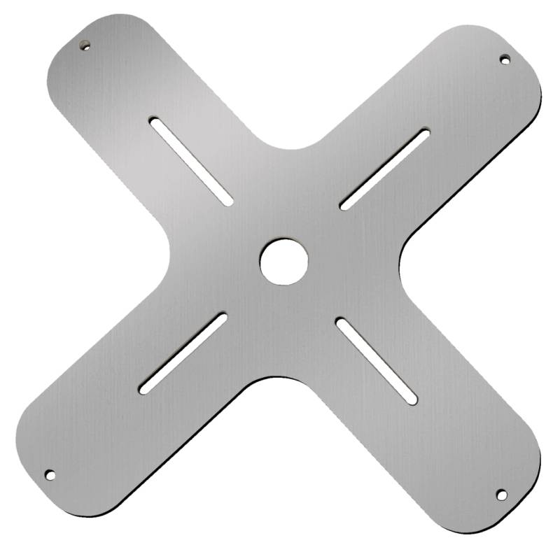 ten Haaft Kreuz-Montageplatte für SAT-DOM von ten Haaft