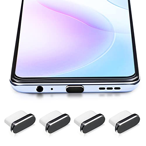 4 Stück USB-C Staubschutzkappe, USB C Samsung Anti-Staubstecker, Typ C Abdeckung für die meisten Android-Modelle, Ladeanschlussabdeckung, USB C Abdeckung, schwarz 4 Stück USB-C Staubschutzkappe, USB C Samsung Anti-Staubstecker, Typ C Abdeckung für die meisten Android-Modelle, Ladeanschlussabdeckung, USB C Abdeckung, schwarz von teng hong hui