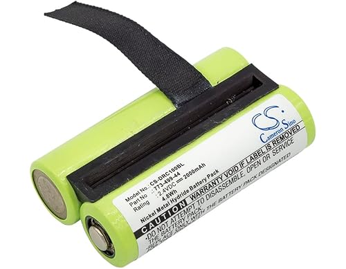 2000mAh / 4.80Wh Ersatzakku, Batterie kompatibel mit Damag DRC10, 773-499-44 von tengsintay