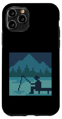 Angeln am Pixelsee Hülle für iPhone 11 Pro Angeln am Pixelsee Hülle für iPhone 11 Pro von tent nature campfire outdoor adventure wilderness