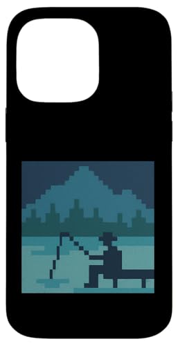 Angeln am Pixelsee Hülle für iPhone 14 Pro Max Angeln am Pixelsee Hülle für iPhone 14 Pro Max von tent nature campfire outdoor adventure wilderness