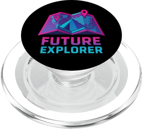 Future Explorer Isometrisch PopSockets PopGrip für MagSafe Future Explorer Isometrisch PopSockets PopGrip für MagSafe von tent nature campfire outdoor adventure wilderness
