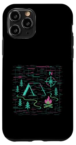 Glitch Camp Grid Hülle für iPhone 11 Pro Glitch Camp Grid Hülle für iPhone 11 Pro von tent nature campfire outdoor adventure wilderness