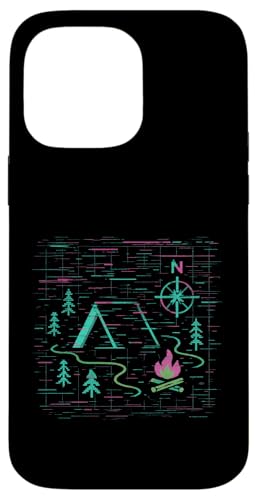 Glitch Camp Grid Hülle für iPhone 14 Pro Max Glitch Camp Grid Hülle für iPhone 14 Pro Max von tent nature campfire outdoor adventure wilderness