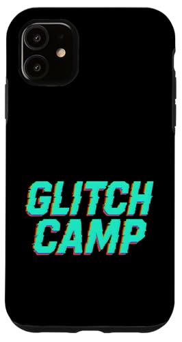 Glitch Camp Hülle für iPhone 11 Glitch Camp Hülle für iPhone 11 von tent nature campfire outdoor adventure wilderness