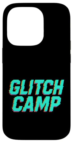 Glitch Camp Hülle für iPhone 14 Pro Glitch Camp Hülle für iPhone 14 Pro von tent nature campfire outdoor adventure wilderness
