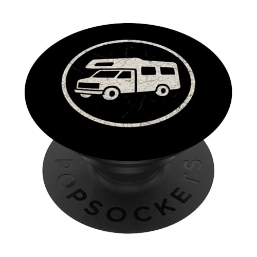 Grunge RV Stempel PopSockets Klebender PopGrip Grunge RV Stempel PopSockets Klebender PopGrip von tent nature campfire outdoor adventure wilderness
