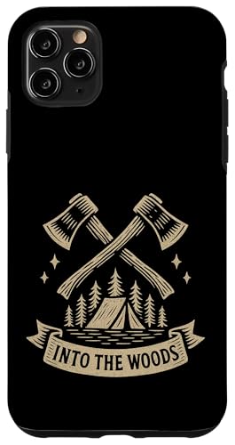 Into the Woods Holzschnitt Hülle für iPhone 11 Pro Max Into the Woods Holzschnitt Hülle für iPhone 11 Pro Max von tent nature campfire outdoor adventure wilderness