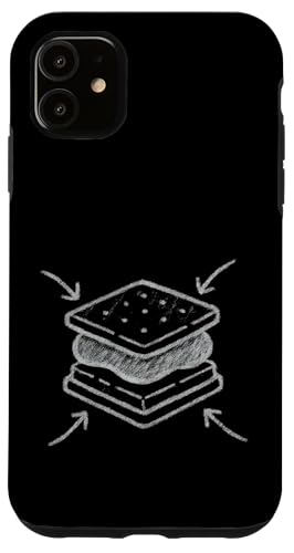 Kreide S'mores Diagramm Hülle für iPhone 11 Kreide S'mores Diagramm Hülle für iPhone 11 von tent nature campfire outdoor adventure wilderness