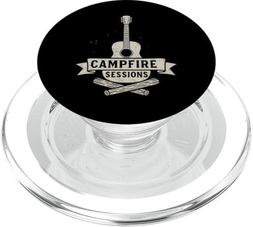 Lagerfeuer Sessions Grunge PopSockets PopGrip für MagSafe Lagerfeuer Sessions Grunge PopSockets PopGrip für MagSafe von tent nature campfire outdoor adventure wilderness
