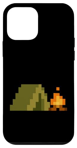 Pixelzelt & Lagerfeuer Hülle für iPhone 12 mini Pixelzelt & Lagerfeuer Hülle für iPhone 12 mini von tent nature campfire outdoor adventure wilderness