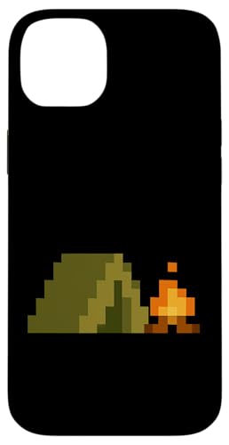 Pixelzelt & Lagerfeuer Hülle für iPhone 14 Plus Pixelzelt & Lagerfeuer Hülle für iPhone 14 Plus von tent nature campfire outdoor adventure wilderness