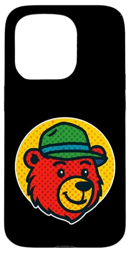 Pop Art Bär Camper Hülle für iPhone 15 Pro Pop Art Bär Camper Hülle für iPhone 15 Pro von tent nature campfire outdoor adventure wilderness