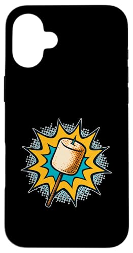 Pop-Art-Marshmallow Blast Hülle für iPhone 16 Plus Pop-Art-Marshmallow Blast Hülle für iPhone 16 Plus von tent nature campfire outdoor adventure wilderness