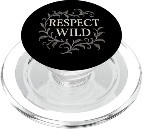 Respektiere Wild PopSockets PopGrip für MagSafe Respektiere Wild PopSockets PopGrip für MagSafe von tent nature campfire outdoor adventure wilderness
