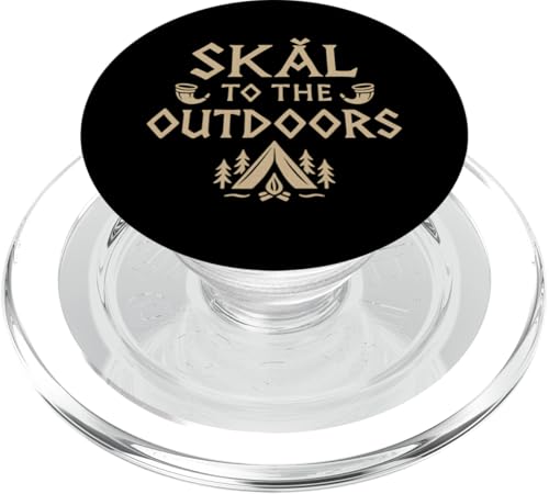 Skål nach draußen PopSockets PopGrip für MagSafe Skål nach draußen PopSockets PopGrip für MagSafe von tent nature campfire outdoor adventure wilderness