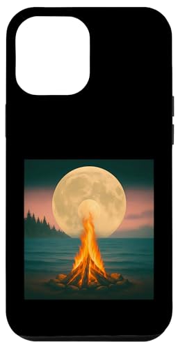 Surreal Moon Lagerfeuer Hülle für iPhone 12 Pro Max Surreal Moon Lagerfeuer Hülle für iPhone 12 Pro Max von tent nature campfire outdoor adventure wilderness