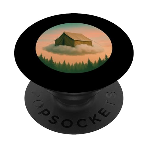 Surreal Schwimmzelt PopSockets Klebender PopGrip Surreal Schwimmzelt PopSockets Klebender PopGrip von tent nature campfire outdoor adventure wilderness