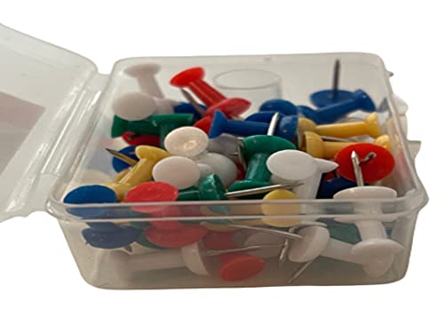 500 Stück Pinwandnadeln Nadeln Heftzwecken Pinnwand Pinnadeln Push Pins von tenwin