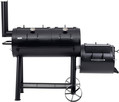Tepro Garten Indianapolis Holzkohle Smoker Thermometer im Deckel Schwarz Tepro Garten Indianapolis Holzkohle Smoker Thermometer im Deckel Schwarz von tepro Garten