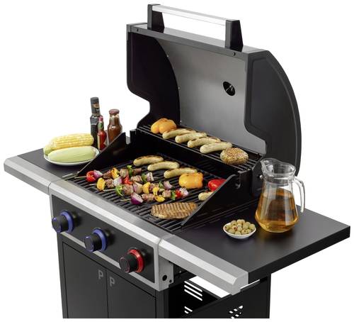 Tepro Garten Keansburg 3 Gas Grill 3 Brenner Schwarz, Edelstahl von tepro Garten