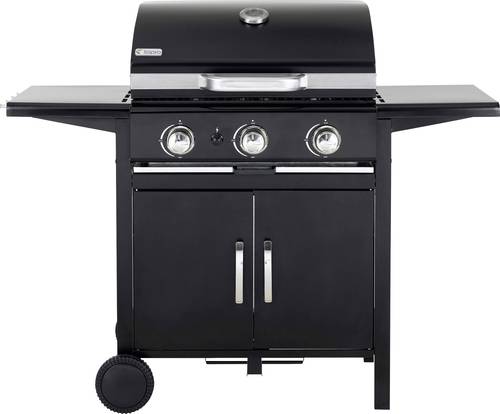 Tepro Garten Mayfield Grillwagen Gas-Grill 3 Brenner Schwarz von tepro Garten