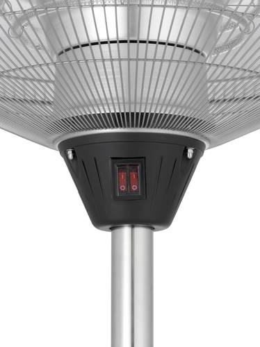 Tepro Garten Millbury Terrassen-Strahler 2000W Silber von tepro Garten