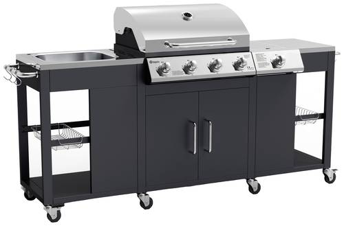 Tepro Garten Petersburg Gas Grill 5 Brenner Schwarz von tepro Garten