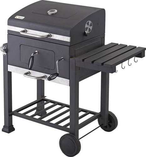 Tepro Garten Toronto Basic Holzkohle Grill Schwarz von tepro Garten