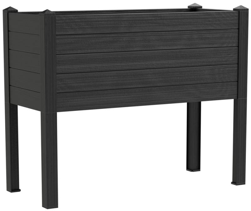 tera Hochbeet-Trog , Trama 015, , Breite: 1.000 mm, ash von tera