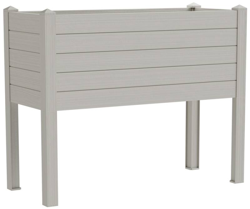 tera Hochbeet-Trog , Trama 015, , Breite: 1.000 mm, snow von tera