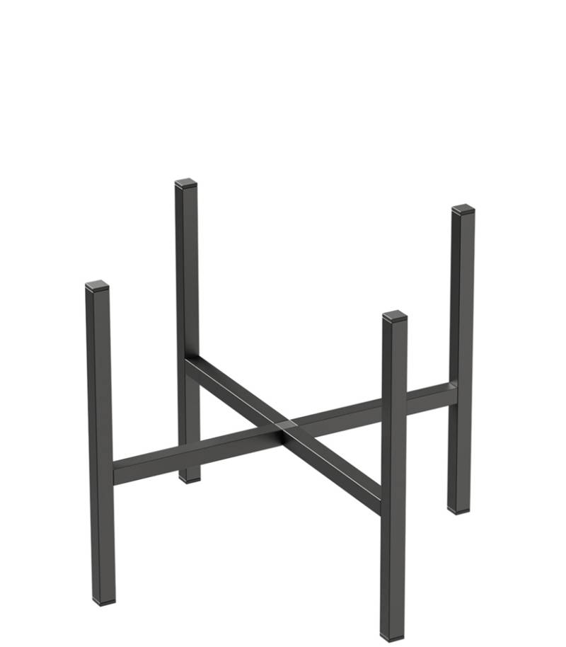 tera Metallständer , Iron Stand 03, , matt, schwarz von tera